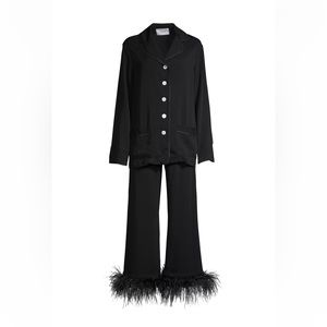 Black Sleeper Faux Fur set